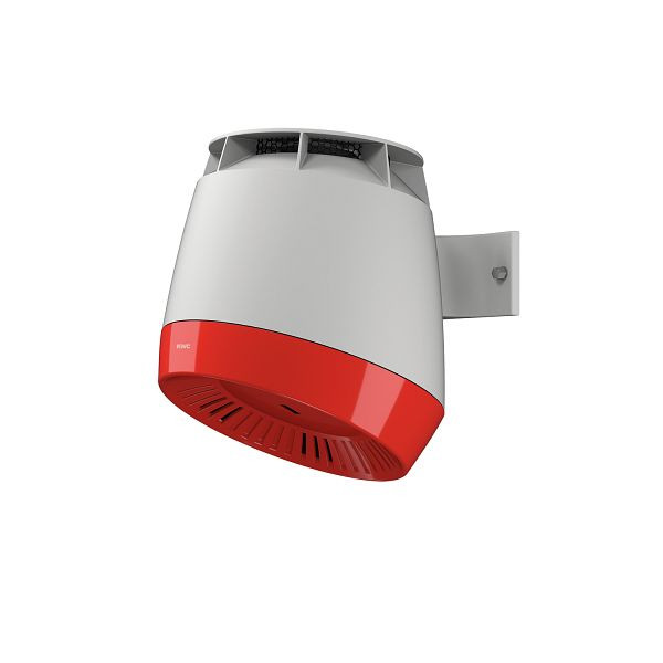 KWC Haartrockner, F5, Kunststoff, IR, 280x331x307 mm, Hellgrau/Signalrot, 230 VAC, 2030052328