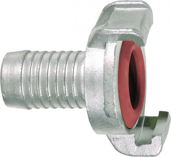 GEKA plus-Schlauchstück "K", 1/2" - 13mm Cr-Stahl DVGW VP550, VE: 10 Stück, 02.5101