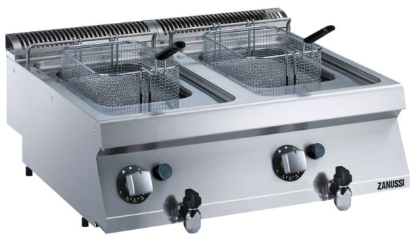 ZANUSSI Gas-Fritteuse GF7 / 2B7LT, Tischgerät, 406372067