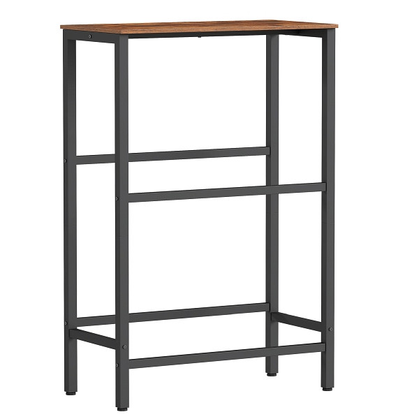 SONGMICS Getränkeregal, Vintagebraun, 105,4x40x117,3 cm, BSC363K01