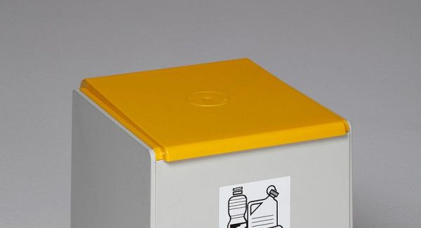 VAR Deckel für Kunststoffcontainer 60-l, gelb, 38103