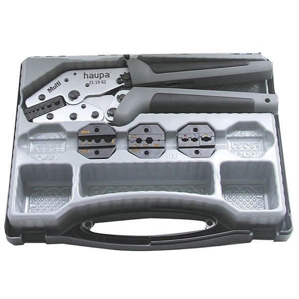 Haupa Crimpset MULTI, innovativ, Schnellwechselsystem, 211960