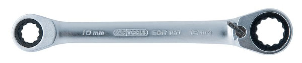 KS Tools GEARplus Doppel-Ratschenringschlüssel umschaltbar 8x9mm, 503.4571