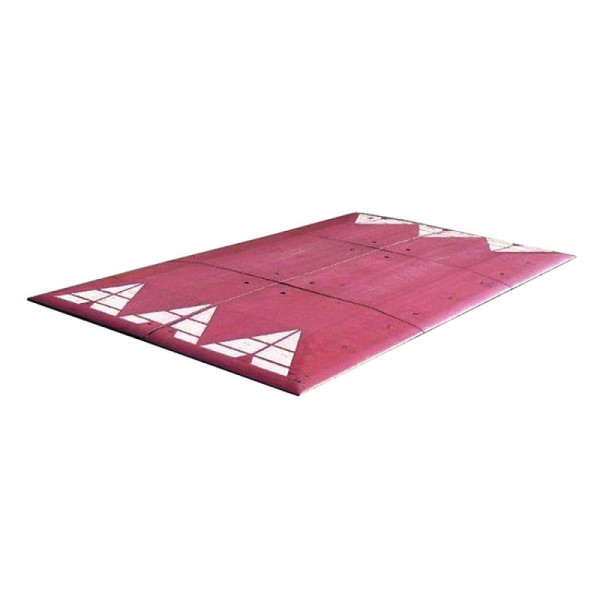 Stein HGS Berliner Kissen Komplett-Set, LxBxH: 3000 x 1800 x 65mm, schwarz, 34794