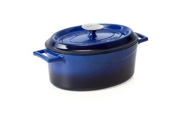WAS Bräter LxBxH 28 x 21 x 11 cm, blau, 363802027, 8680215490814