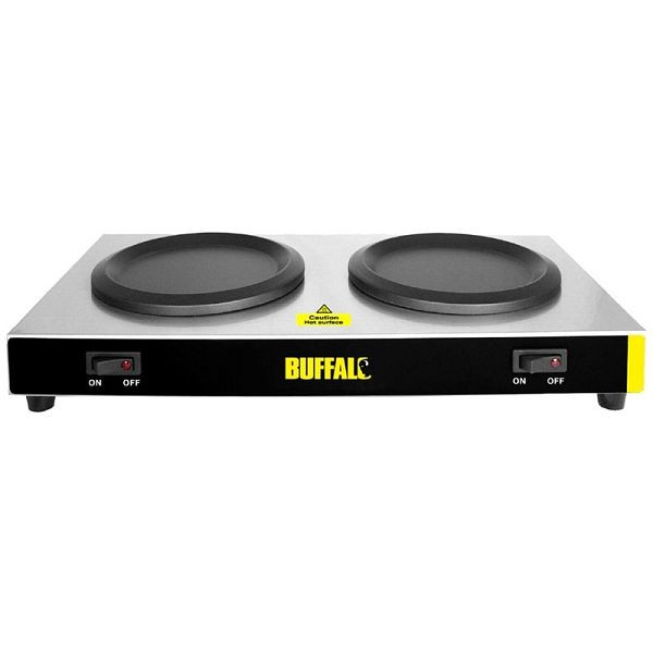 Buffalo doppelte Kaffeewarmhalteplatte, 160 W, 230 V, L413