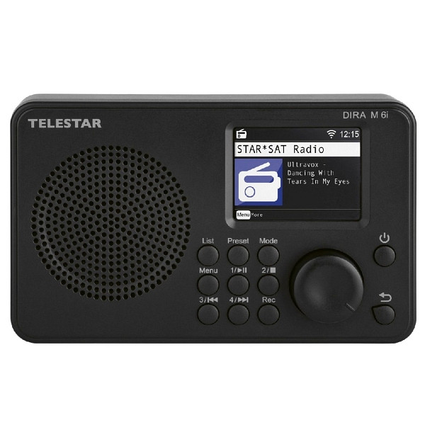 TELESTAR DIRA M 6i hybrid Radio, Internetradio, USB Musikplayer, kompaktes Multifunktionsradio, DAB+/FM RDS, WiFi, Bluetooth, 30-016-02