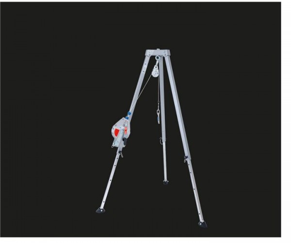 MAS Dreibaum-Set, bestehend aus: Höhensicherungsgerät, mit Rettungshubfunktion, 30m , 51130