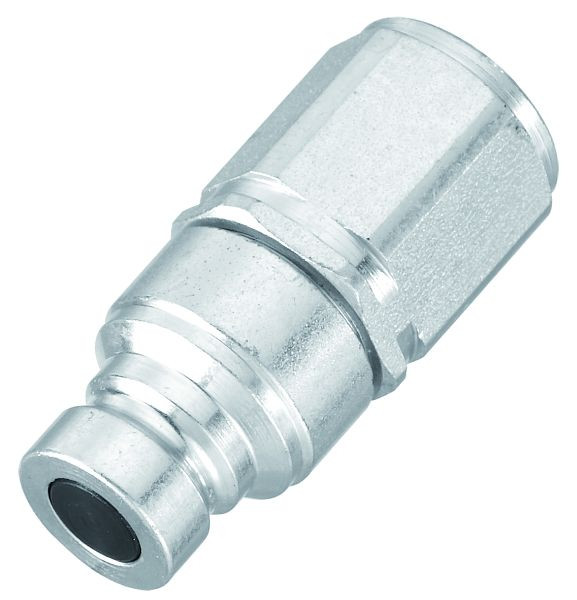Prevost Hydrauliknippel mit Flachventil, IG BSPP= G 3/8, Nenn- Ø= 13 mm, HFP 136102
