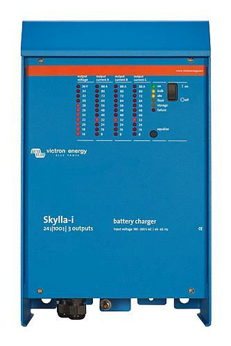 Victron Energy Batterie-Ladegeräte Skylla-i 24/100 (3), 1-67-011985, SKI024100002