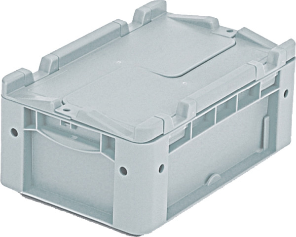 BITO Eurostapelbehälter XL Set /XLD32121 300x200x120 grau, Deckel, C0290-0586