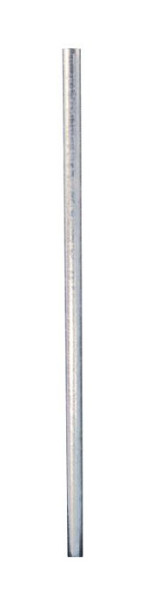 Schake Schilderpfosten, aus Ø 48,3 x 2,0 mm Rundrohr, Länge: 2,00 m, Ausführung: verzinkt, 34820