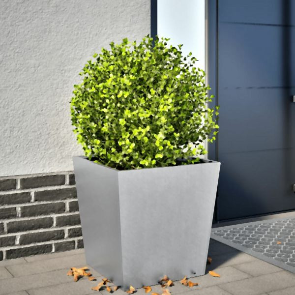 vidaXL Pflanzkübel 50x50x50 cm Verzinkter Stahl, 851076