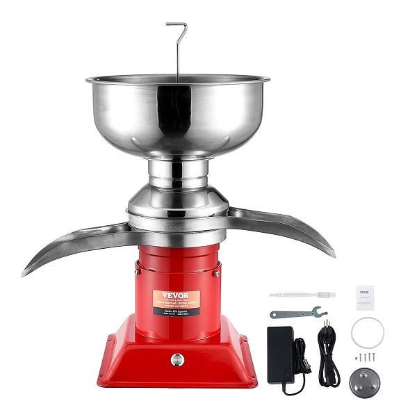 VEVOR Milch-Sahne-Zentrifugal-Separator, elektrischer Sahne-Separator, 100 l/h, 100–240 V, DDNYFLQ5L30WFR886V2