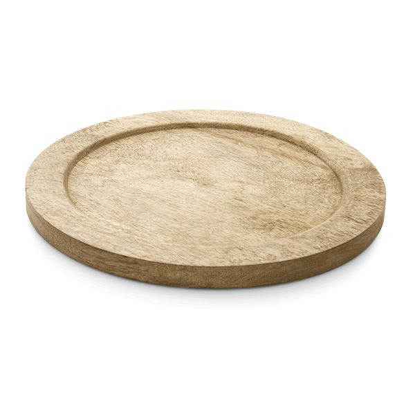 WAS Iron Pan 22 Holzuntersetzer, Durchmesser 24 cm, für Eisenpfanne 2256 & 2259, 2256241