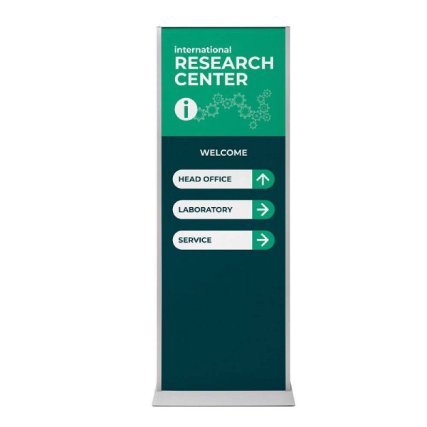 Showdown Displays Forex Print 700x2000mm Dicke 3mm Flachbettdruck Beidseitig, FB700x2000GD-FP3