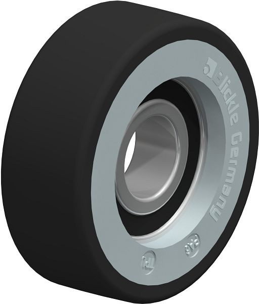 Blickle FPTH 70x25/20-14K Rad aus Thermoplastisches Polyurethan, Grau, 842322