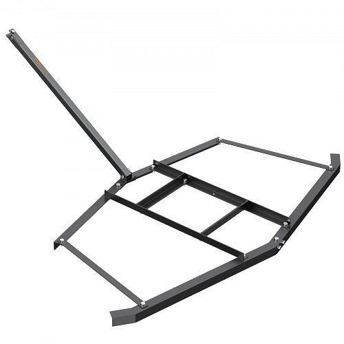 VEVOR Schleppegge 1890 x 1945 x 90 mm Einstellbarer Querstangenbereich 203,2/406,4 mm Rasenschleppe ATVs, UTVs, Gartentraktoren, QYPQYP74INCH4BO1ZV0
