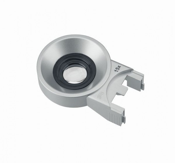Schweizer Lupenkopf Tech-Line Modular, 15x/Ø22,8mm, aplanatisch, 09235