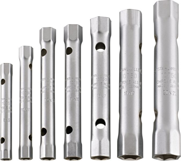 STAHLWILLE Satz Doppelsteckschlüssel Nr.10750/11 11-teilig, 96431205