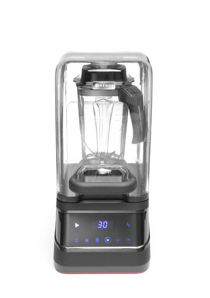 Hendi Digitaler Mixer mit Schallschutzhaube, Zerkleinern von Obst und Gemüse, 230695