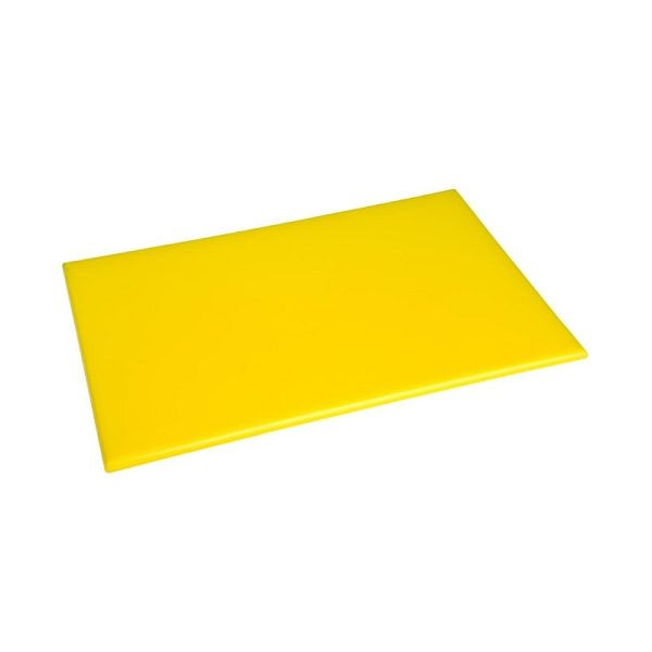 Hygiplas antibakterielles Schneidebrett mit hoher Dichte gelb, F156