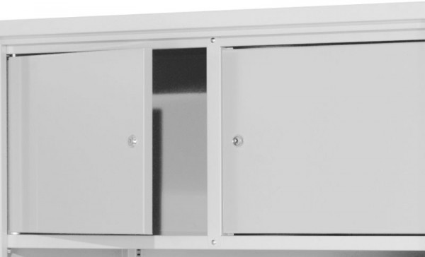 Kappes Privat-Fachmodul für Systemschrank 500, inkl., 2 Systemfachböden RAL 7035, 2440.00.7513