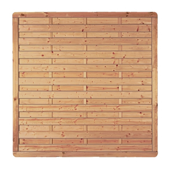 T&J Avantgarde-Serie gerade, 180 x 180 cm, kdi-grün, Rahmen 45/68 mm, Lamellen glatt, 23901