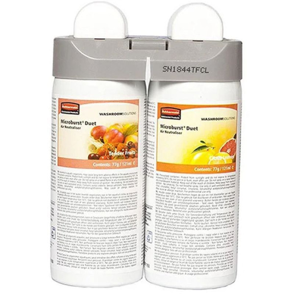 STEIN HGS Microburst Duet Nachfüllung Tender Fruit & Citrus Leaves 4x2x121ml, 84225.0001