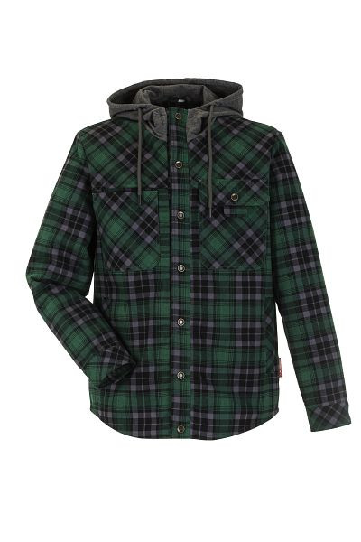 Planam Outdoor Thermohemd grün/schiefer XL, Herren, 3775056