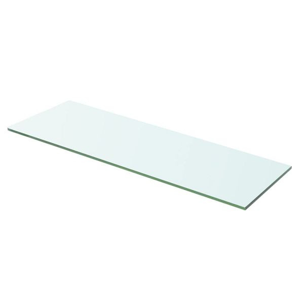 vidaXL Regalboden Glas Transparent 60x15 cm, Material: Hartglas, 243823