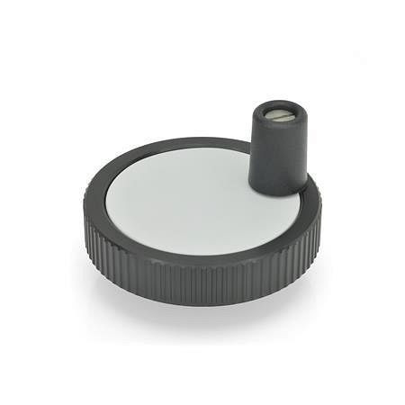 Ganter Zustellräder, Aluminium (GN 736-62-Z10-A), VE: 5 Stück, 736-62-Z10-A