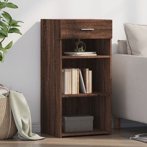 vidaXL Sideboard Braun Eichen-Optik 45x42,5x93 cm Holzwerkstoff, 846326