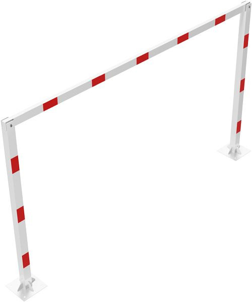 Schake Höhenbegrenzer -feststehend- aus 100x100mm, zum Aufdübeln, Durchfahrtshöhe: ca. 2,30m, Gesamthöhe: ca. 2,40m, Gesamtbreite: 4,00m, 417_42BP