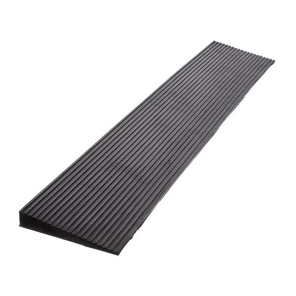 ALLPAX Rollstuhlrampe Gummi, 2,5 cm, 90 x 15 x 2,5 cm (B x T x H), 10023148