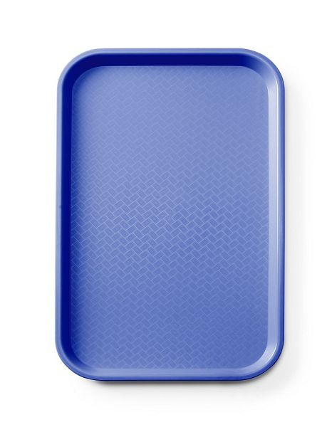 AmerBox Fast-Food-Tablett GN 1/1 Polypropylen, GN 1/1, Blau, 530x325x(H)20mm, 878569