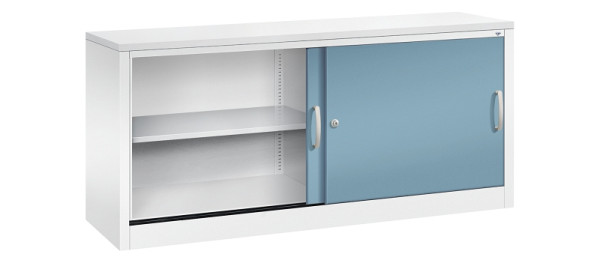 C+P Sideboard mit Schiebetüren Acurado, H720xB1600xT400mm, 9016/0010, 5724-00 S10518