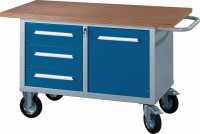 Produktbild von Dringenberg Fahrbare Kastenwerkbank 1500 2/4, 020175-7035-5010 Dringenberg Fahrbare Kastenwerkbank 1500 2/4, 020175-7035-5010