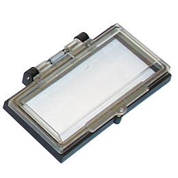 GIFAS Transparentschutzklappe mit Rahmen für 11 Teilungseinheiten, 118750
