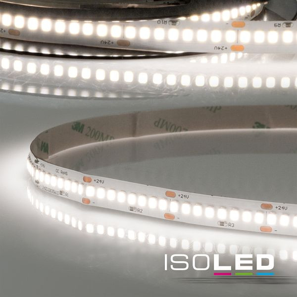 ISOLED LED HEQ940 Flexband High Bright, 24V DC, 22W, IP20, 4000K, 150 lm/W, 5m Rolle, 240 LED/m, 114247