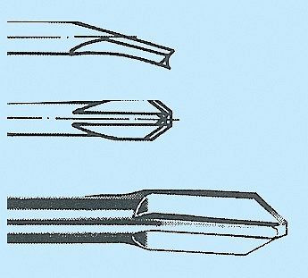 Pneutec Auspufftrennmeißel, 6-kant 10,5 mm, 95 285