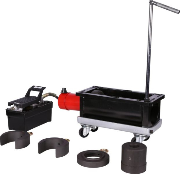 KS Tools Hydraulischer Verbindungsstangen-Buchsen-Satz, 30 t, 10-teilig, 460.4490