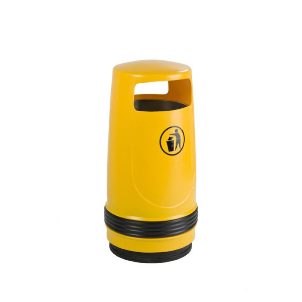 Stein HGS Abfallbehälter -Merlin-, gelb, 18055, 4063527435010