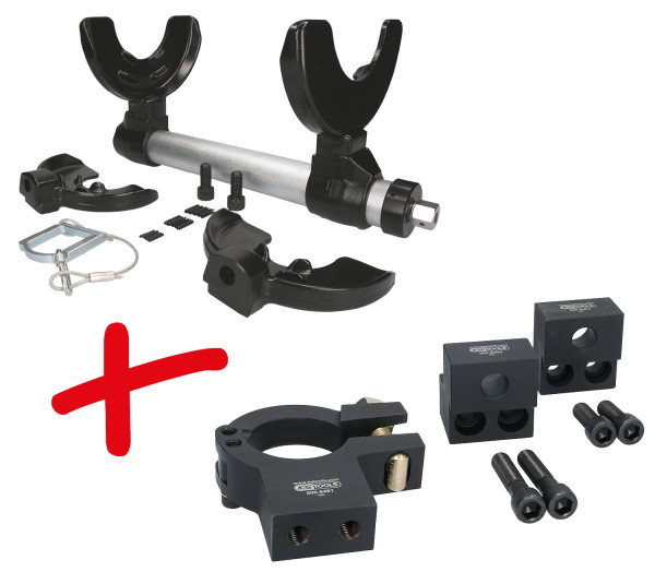 KS Tools Federspanner-Satz inklusive Universal Federbeinhalter, 13-tlg, 500.8495