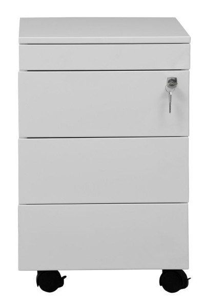 Gürkan Container, 60 x 40 x 61 cm, Verkehrsweiß, EU Zylinderschloss, MPS/P.M.3+1 DELGO, 111621