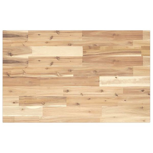 vidaXL Schreibtischplatte Unbehandelt 100x50x2 cm Massivholz Akazie, 3279721