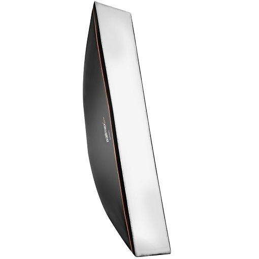 Walimex pro Softbox Orange Line 25x150, inkl. Front- und Zwischendiffusor sowie Transporttasche, 1018784
