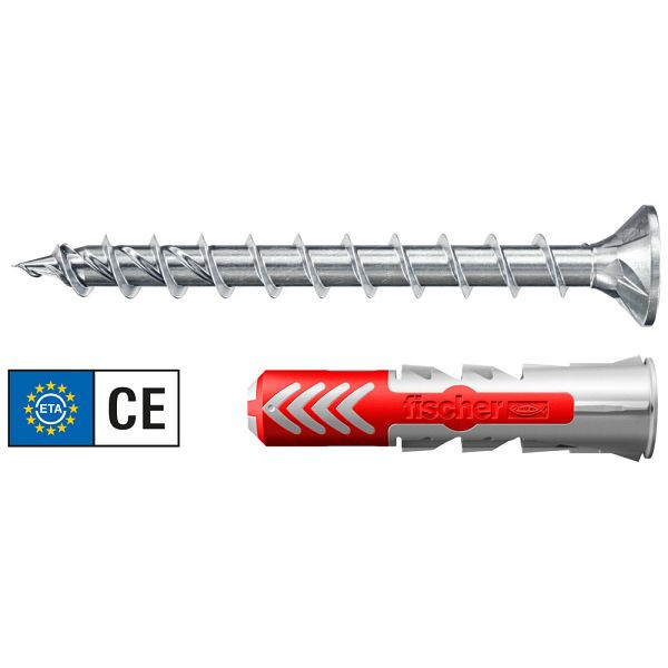 Fischer DuoPower 8 x 40 FPF II, VE: 50 Stück, 564789