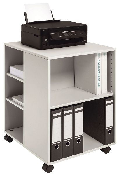 DURABLE Multifunktionswagen 74/59 offen, grau, 3113 10, 4005546988047