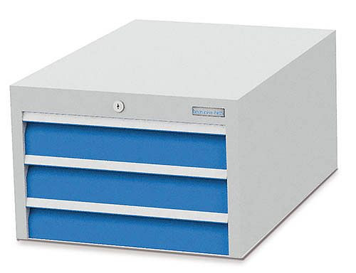 Bedrunka+Hirth Unterhängeschrank T736, 3x100 mm, Schubladen-Vollauszug 100 %, 555 x 736 x 362 mm, 535/300V